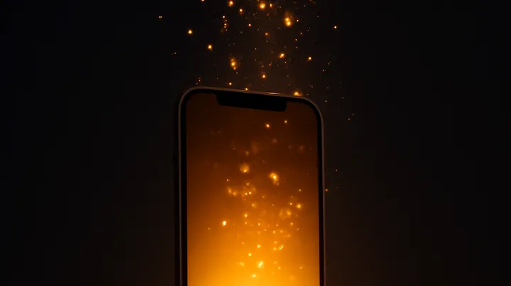 JLWAFA COM - Modern phone with glowing screen JLWAFA COM Modern phone with glowing screen